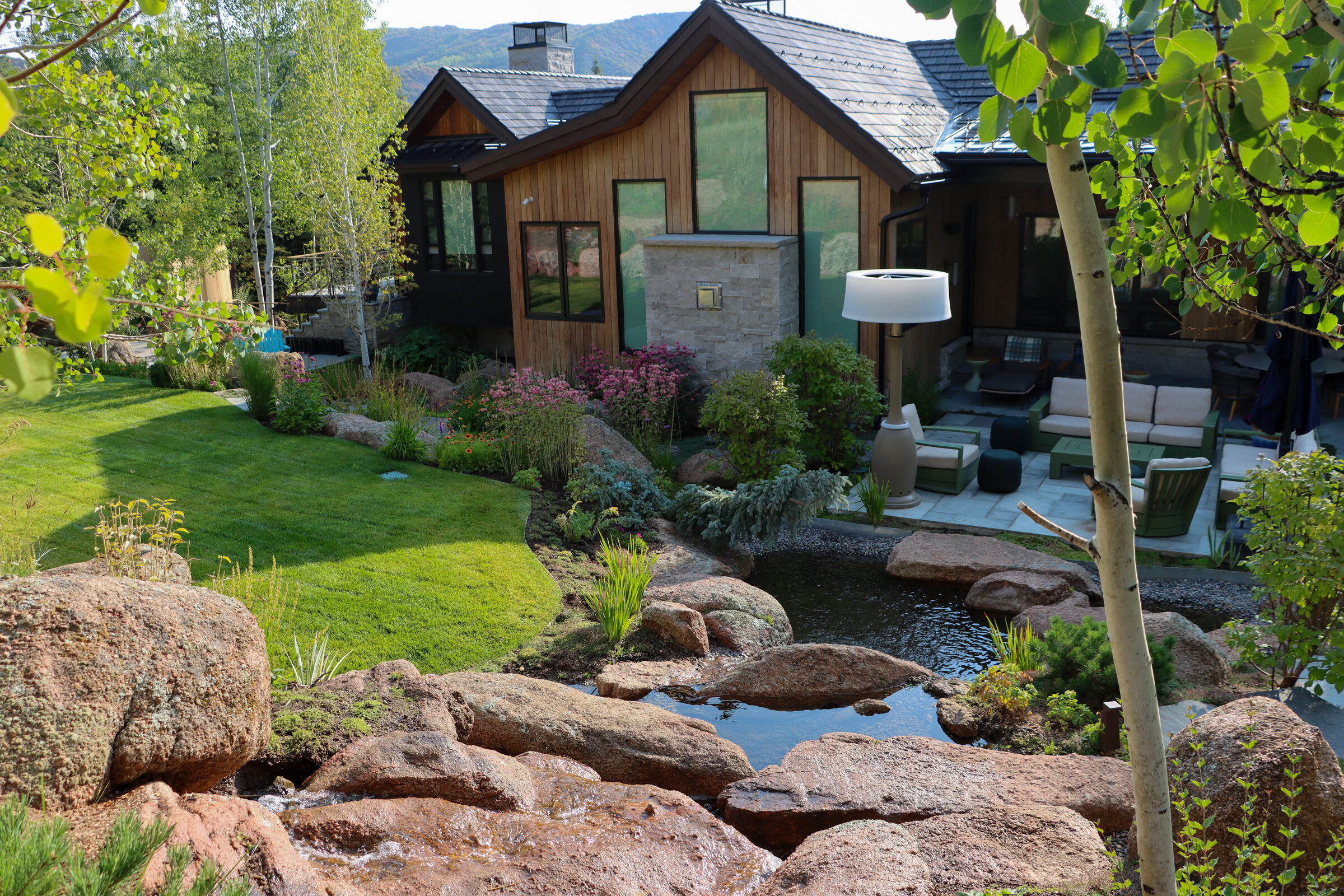 Playful Retreat: Color, Stone, and Quiet Joy