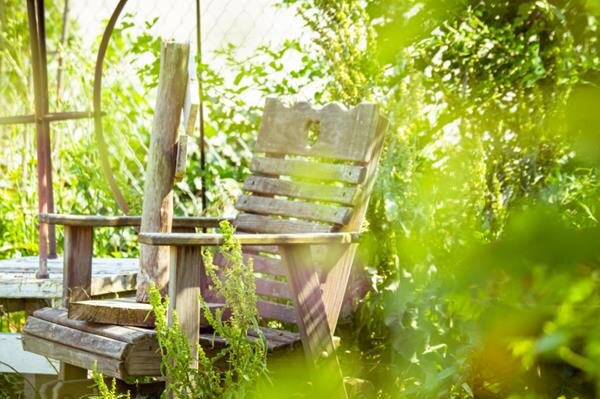Old Adirondack Chair